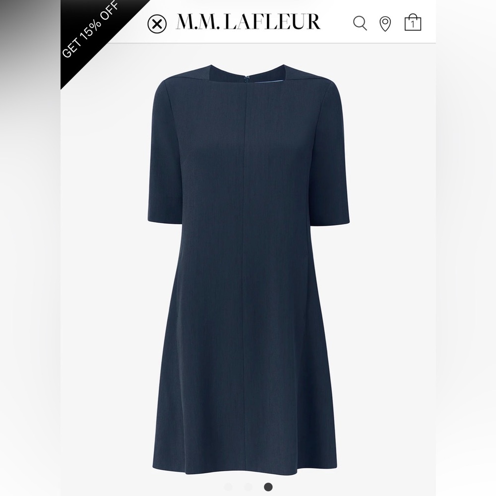 M.M.LaFleur Elegant Black Dress Size 14 (2)